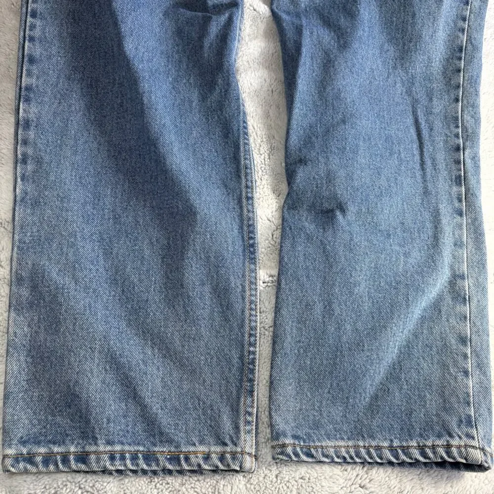 Vintage Levis USA MADE 550 Mens Jeans 36x30 Black Batwing Red Tag Relaxed Fit
